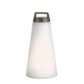 Sasha Large Lampe ohne Kabel / LED - H 41 cm - Carpyen grün en plastikmaterial