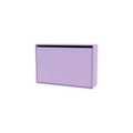 Montana, Schuhschrank Hide holz violett / B 69,6 x H 46,8 x Prof. 20 cm - MONTANA en