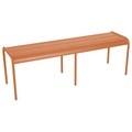 Luxembourg Bank 3- bis 4-Sitzer - Fermob orange en metall