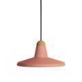 Tao Pendelleuchte / Ø 30 cm - Metall & Kork - EASY LIGHT by Carpyen  rosa en metall