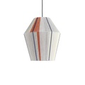 Hay, Bonbon Small Lampenschirm / Ø 32 - Handgewebte Wolle - Hay grau en textil