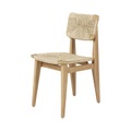 C-Chair Stuhl / OUTDOOR - Teakholz & Polyethylenschnur / Neuauflage von 1947 - Gubi beige/holz natur en plastikmaterial/holz