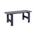 Weekday rechteckiger Tisch / 180 x 66 cm - Holz - Hay en
