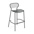 Apero Stapelbarer Barhocker / H 75 cm - Stahl - Emu metall en metall