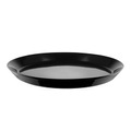 Tonale Teller / Ø 26,5 cm - Alessi schwarz en keramik