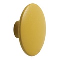 The Dots Wood Wandhaken / Medium - Ø 13 cm - Muuto gelb en holz