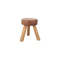 Hocker AML holz natur / Ø 32,5 x H 32,5 cm - Frama holz natur en holz