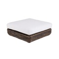 Agorà Sitzkissen / Kissen - 100 x 100 cm - Unopiu weiß/braun en plastikmaterial/textil/faser