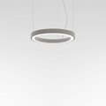 Ripple LED Pendelleuchte / Ø 50 cm - Artemide weiß en plastikmaterial
