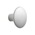 Wandhaken The Dots Metal grau silber metall / Größe M - Ø 3,9 cm - Muuto grau en metall