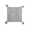 Farida Kissen / 45 x 45 cm - Bloomingville blau en textil
