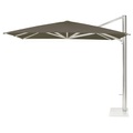 Emu, Shade Freiarmschirm / mit seitlichem Fuß - 320 x 300 cm - Emu beige en metall/textil
