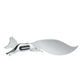 Papierschneider Miho metall / Fuchs - Stahl - Pa Design metall en metall