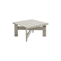 Couchtisch Crate Outdoor holz beige / Gerrit Rietveld (1934 - 75,5 x 75,5 x H 40 cm - Hay en