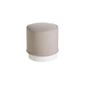 SLIDE, Mara Sitzkissen / Polyethylen & Stoff - Slide weiß/beige en textil