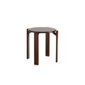 Rey Stappelbarer Hocker / By Bruno Rey x Dietiker, 1971 - Holz - Hay braun/holz natur en holz