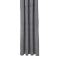 Ferm Living-Chambray Duschvorhang, Grau/Schwarz