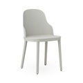 Allez OUTDOOR Stuhl - Normann Copenhagen grau en plastikmaterial