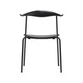 Stapelbarer Stuhl CH88T holz schwarz / Hans J. Wegner, 1955 - CARL HANSEN & SON schwarz en holz