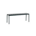 Balcony Bank / L 119 cm - Stahl - Hay schwarz en metall