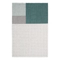 Silaï Teppich / 171 x 258 cm - Gan grün/grau/schwarz en textil