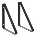 Ferm Living-Metal Wandhalterung 2er-Pack, Schwarz