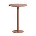 Petite Friture, Week-end Stehtisch / Ø 70 x H 105 cm - Aluminium - Petite Friture braun en metall