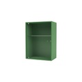 Montana, Armoire murale salle de bains Ripple holz grün / B 35,4 x T 20 x H 46,8 cm - Gewelltes Glas - MONTANA en