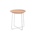 AL WOOD Beistelltisch / Geformtes Holz - Ø 40 x H 45,5 cm - Kartell holz natur en holz