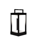 La Lampe Parc S Solarlampe LED / kabellos - H 30 cm - Maiori schwarz en metall/glas