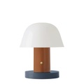 Setago JH27 Lampe ohne Kabel / LED - by Jaime Hayon - &tradition blau/braun en plastikmaterial