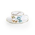 Seletti, Toiletpaper - Snakes Kaffeetasse - Seletti bunt en glas