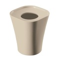 Trash Mülleimer H 36 cm - Magis beige en plastikmaterial