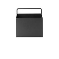 ferm living Plant Box square Blumenkasten schwarz