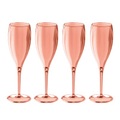 Koziol, Sektgläser Cheers NO. 1 plastikmaterial rosa / Kunststoff - 4er-Set - Koziol rosa en plastikmaterial