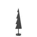 ferm living, Tree Solid Weihnachtsdeko / Weihnachtsbaum aus Messing - H 15 cm - Ferm Living schwarz en metall