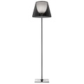 Flos - Stehleuchte KTRIBE - Metall - chromfarbig/schwarz - 55/55/183 cm