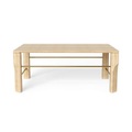 Couchtisch Joséphine holz natur / Eiche - 100 x 70 cm - Hartô holz natur en holz