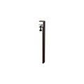 Fuß aus Stahl mit Klammersystem / H 43 cm - Um Couchtische & Bänke zu gestalten - TipToe grau/metall en metall