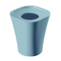 Trash Mülleimer H 36 cm - Magis blau en plastikmaterial