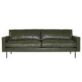 Ppno.1 Sofa / Leder - 3-Sitzer - L 233 cm - Pols Potten grün en leder