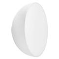 Passepartout JH12 Wandleuchte / LED - Ø 28 x H 12,5 cm - &tradition weiß en metall