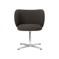 Drehsessel Rico textil grau / Bouclé-Stoff - Ferm Living grau en textil