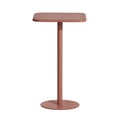 Petite Friture, Week-end Stehtisch / 60 x 60 cm x H 105 cm - Aluminium - Petite Friture braun en metall