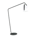 Fuß für Balad-Lampen / Large H 190 cm - Seitlich versetzter Fuß - Fermob schwarz en metall