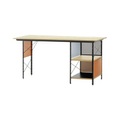 Eames Desk Unit EDU Schreibtisch / Eames, 1949 - L 152,5 cm - Vitra bunt en metall/holz