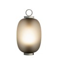 In Vitro Unplugged Lampe ohne Kabel / LED - By Starck - Flos rot en metall/glas