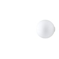 Sfera Wandleuchte Ø 20 cm - Fabbian weiß en glas