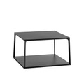 Eiffel Couchtisch / quadratisch - L 65 cm x H 38 cm - Hay schwarz en metall/holz