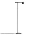 Tip LED Stehleuchte / Metall - Drehbar - Muuto schwarz en metall